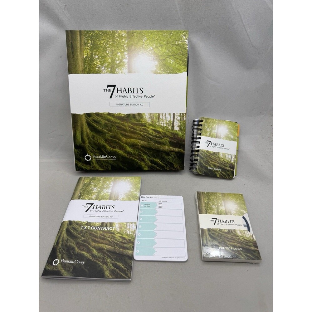 Franklin Covey The 7 Habits of Highly Effective People Signature Edition 4.0
